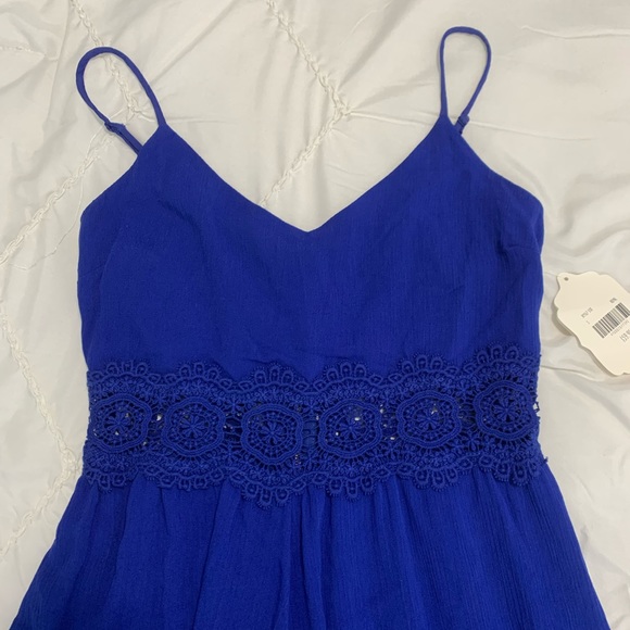 Altar’d State Blue Romper - Picture 2 of 4